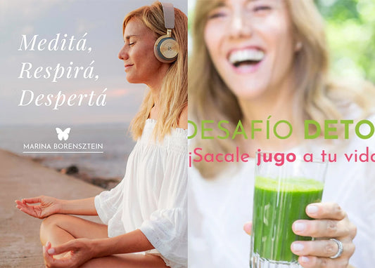 Combo 3: Álbum de Meditaciones y Desafío Detox de 3 días